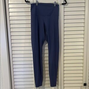 Everlane High-Rise Blue Leggings Size Small
